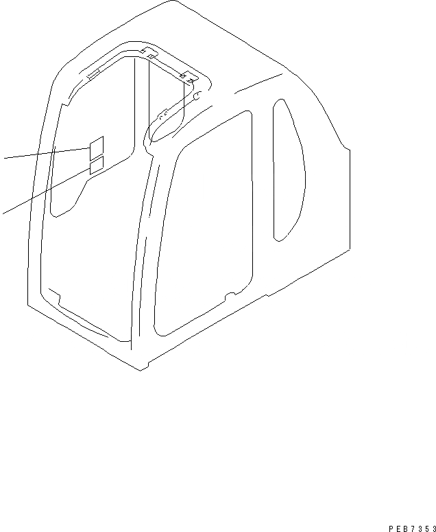 Схема запчастей Komatsu PC100-6E - МАРКИРОВКА (SIFT PATTERN¤ ISO) (ЯПОН.)(№-) МАРКИРОВКА