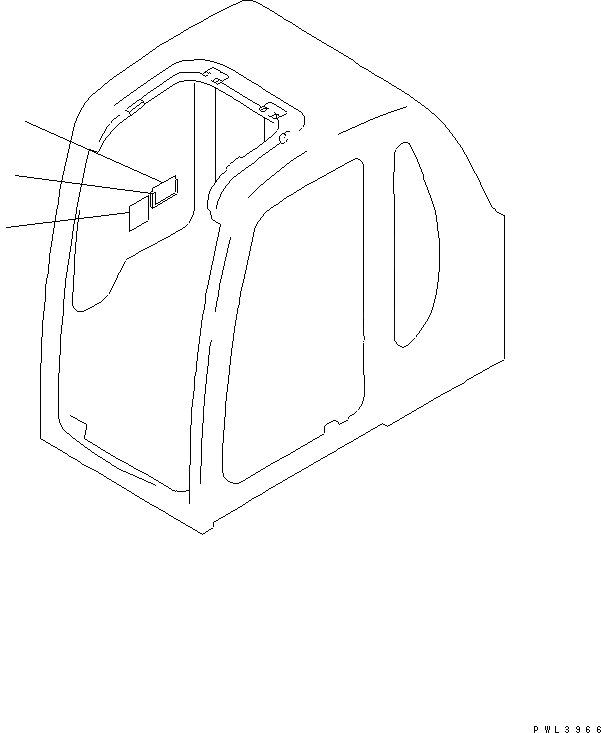 Схема запчастей Komatsu PC100-6S - МАРКИРОВКА (MULTI PATTERN¤ KOMATSU/ISO) (ЯПОН.)(№-) МАРКИРОВКА