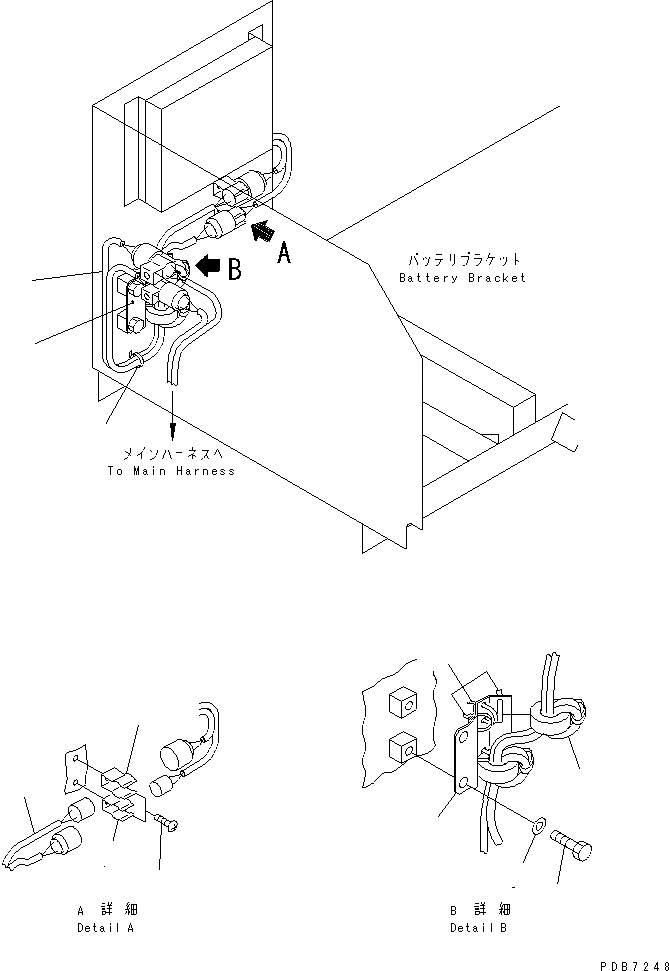 Схема запчастей Komatsu PC1000-1 - ЭЛЕКТРИКА (Э/ПРОВОДКА RINGS) (WIHT -STAGE SELECTOR MODE  OLSS) (ДЛЯ EC)(№9-) КОМПОНЕНТЫ ДВИГАТЕЛЯ И ЭЛЕКТРИКА