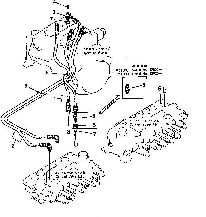 Схема запчастей Komatsu PC100US-3 - ИНСТРУМЕНТ (АНГЛ.) (КРОМЕ ЯПОН.)(№-) МАРКИРОВКА¤ ИНСТРУМЕНТ И РЕМКОМПЛЕКТЫ