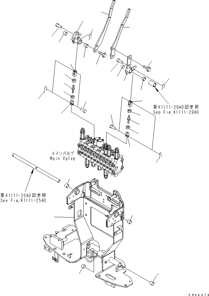 Схема запчастей Komatsu PC10MR-1 - ОСНОВН. УПРАВЛ-Е (ОСНОВН. КОРПУС И РЫЧАН УПРАВЛ-Я ХОДОМ)(№7-) КАБИНА ОПЕРАТОРА И СИСТЕМА УПРАВЛЕНИЯ