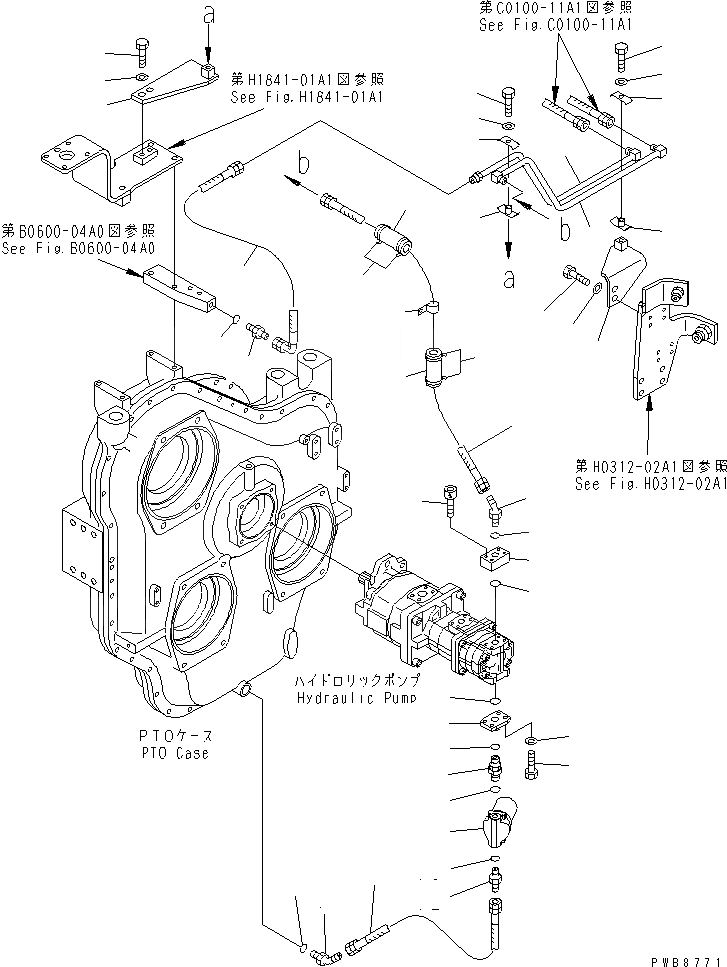 Схема запчастей Komatsu PC1100-6 - МЕХ-М ОТБОРА МОЩНОСТИ (СМАЗКА) (НАСОС - ФИЛЬТР.) (TROPICAL WEATHER СПЕЦ-Я.) КОМПОНЕНТЫ ДВИГАТЕЛЯ