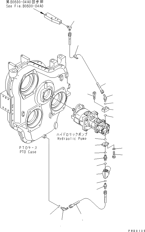 Схема запчастей Komatsu PC1100-6 - МЕХ-М ОТБОРА МОЩНОСТИ (СМАЗКА) (НАСОС - ФИЛЬТР.)(№-) КОМПОНЕНТЫ ДВИГАТЕЛЯ