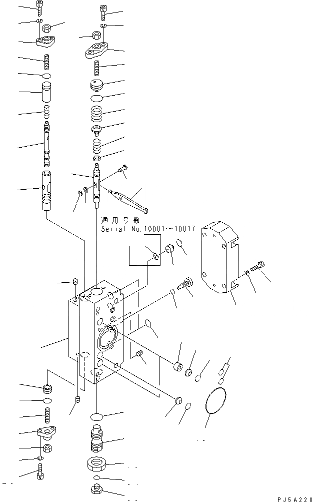 Схема запчастей Komatsu PC1100-6 - ОСНОВН. НАСОС (8/9) (N. НАСОС) ОСНОВН. КОМПОНЕНТЫ И РЕМКОМПЛЕКТЫ