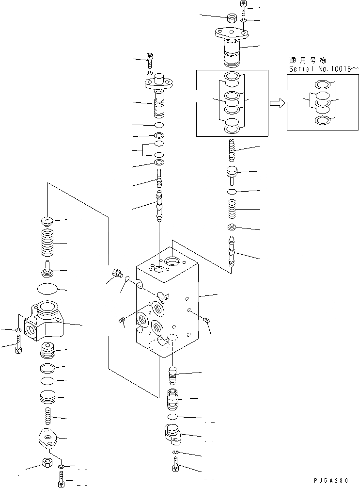 Схема запчастей Komatsu PC1100-6 - ОСНОВН. НАСОС (/) (N. НАСОС) ОСНОВН. КОМПОНЕНТЫ И РЕМКОМПЛЕКТЫ