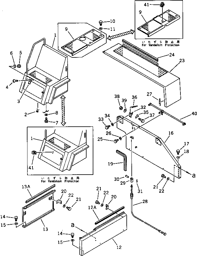 Схема запчастей Komatsu PC120-3 - ГИДРОЛИНИЯ (ПОВОРОТНОЕ СОЕДИНЕНИЕ TO/FROM МОТОР ХОДА) (ДЛЯ ЯПОН.) ХОД И КОНЕЧНАЯ ПЕРЕДАЧА