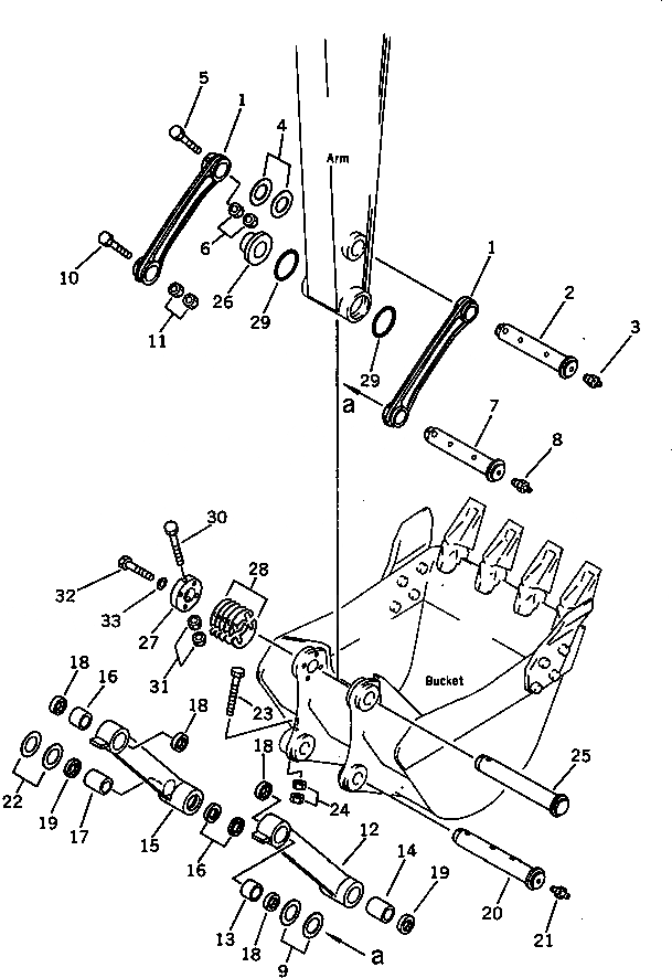 Схема запчастей Komatsu PC120-3 - PROPOTIONAL PRESSURE УПРАВЛЯЮЩ. КЛАПАН (ДЛЯ WRIST УПРАВЛ-Е) ПОВОРОТН. И СИСТЕМА УПРАВЛЕНИЯ