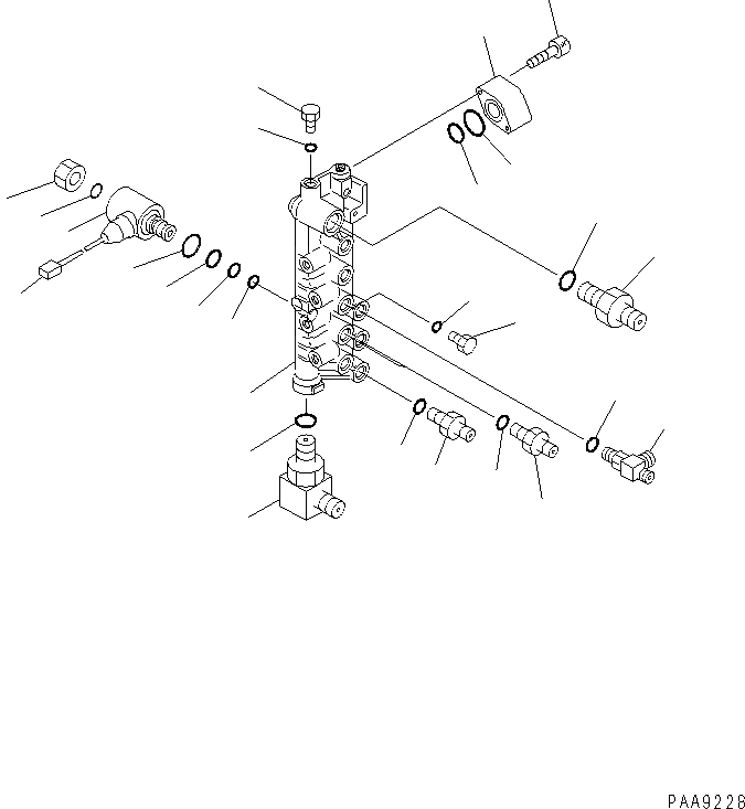 Схема запчастей Komatsu PC120-6Z - СОЛЕНОИДНЫЙ КЛАПАН ЛИНИЯ (СОЛЕНОИДНЫЙ КЛАПАН)(№-) ГИДРАВЛИКА