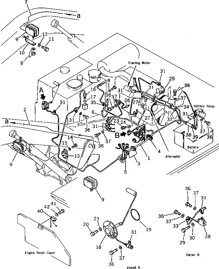 Схема запчастей Komatsu PC120-3 - ЭЛЕКТРИКА (REGULATION OF SWEDEN)(№8-99) СПЕЦ. APPLICATION ЧАСТИ¤ МАРКИРОВКА¤ ИНСТРУМЕНТ И РЕМКОМПЛЕКТЫ