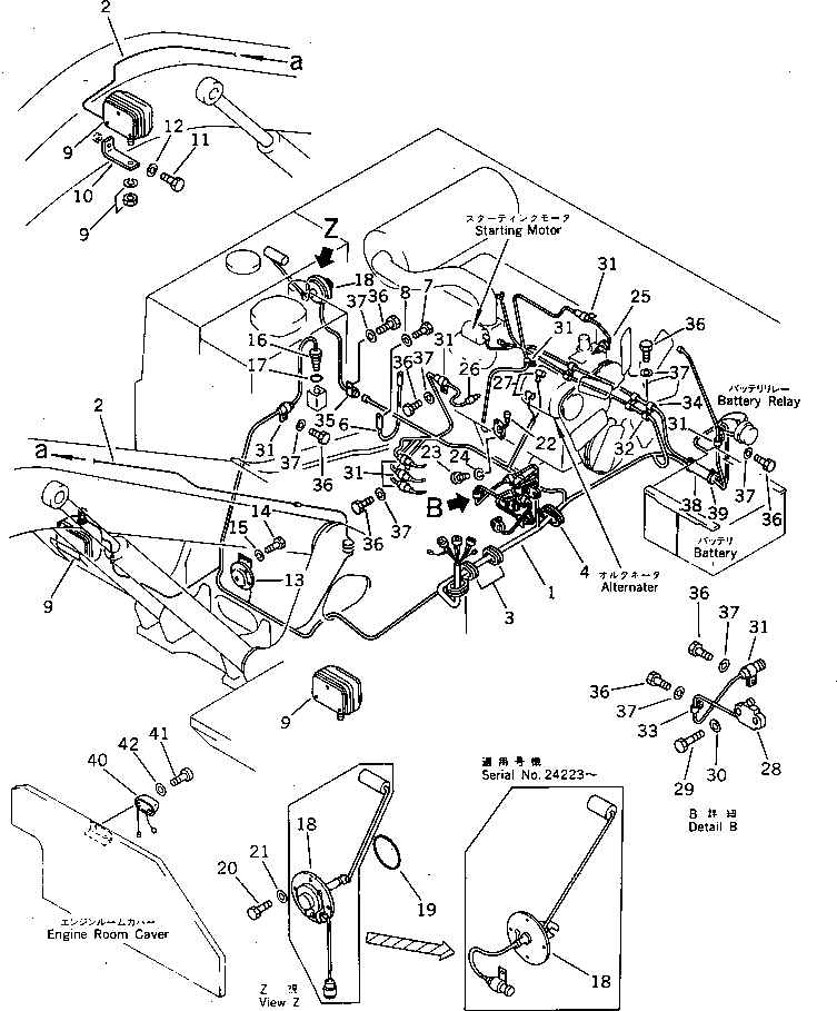 Схема запчастей Komatsu PC120-3 - ЭЛЕКТРИКА (REGULATION OF SWEDEN)(№-) СПЕЦ. APPLICATION ЧАСТИ¤ МАРКИРОВКА¤ ИНСТРУМЕНТ И РЕМКОМПЛЕКТЫ