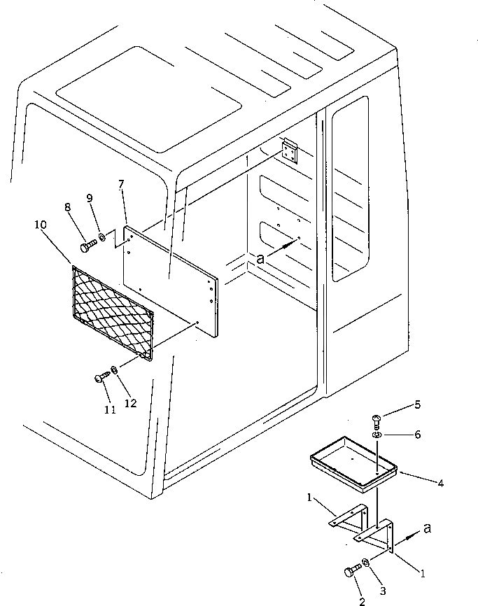 Схема запчастей Komatsu PC120-3 - КАБИНА (/7) (REGULATION OF SWEDEN) СПЕЦ. APPLICATION ЧАСТИ¤ МАРКИРОВКА¤ ИНСТРУМЕНТ И РЕМКОМПЛЕКТЫ