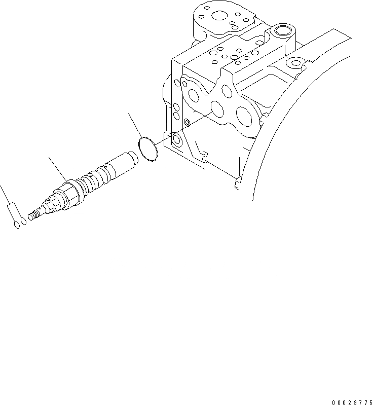 Схема запчастей Komatsu PC120-6E0 - ОСНОВН. НАСОС (/) ОСНОВН. КОМПОНЕНТЫ И РЕМКОМПЛЕКТЫ