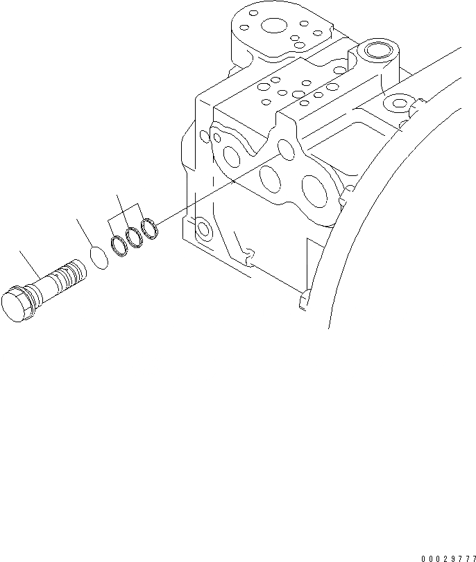 Схема запчастей Komatsu PC120-6E0 - ОСНОВН. НАСОС (7/) ОСНОВН. КОМПОНЕНТЫ И РЕМКОМПЛЕКТЫ