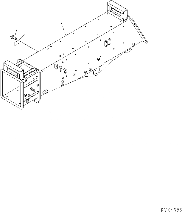 Схема запчастей Komatsu PC120SC-6 - ОСНОВ. РУКОЯТЬ (РУКОЯТЬ)(№-8) РАБОЧЕЕ ОБОРУДОВАНИЕ