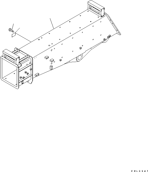 Схема запчастей Komatsu PC120SC-6 - ОСНОВ. РУКОЯТЬ (РУКОЯТЬ)(№9-) РАБОЧЕЕ ОБОРУДОВАНИЕ