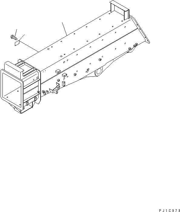 Схема запчастей Komatsu PC120SC-6 - ОСНОВ. РУКОЯТЬ (РУКОЯТЬ)(№-) РАБОЧЕЕ ОБОРУДОВАНИЕ