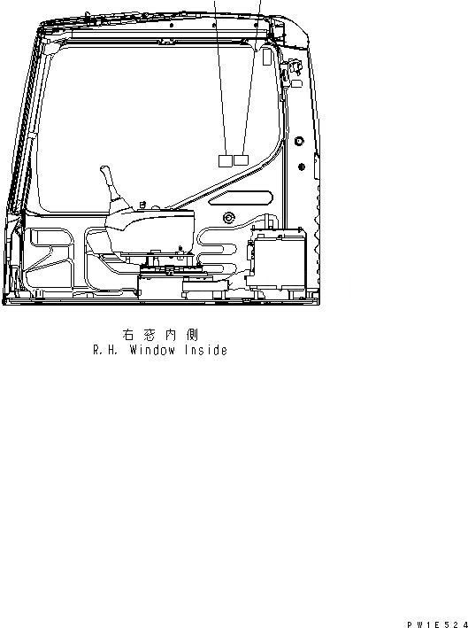 Схема запчастей Komatsu PC1250-7 - МАРКИРОВКА (SIFT PATTERN¤ ISO) (РОССИЯ) (ДЛЯ ПОГРУЗ.) МАРКИРОВКА