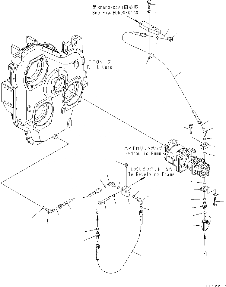 Схема запчастей Komatsu PC1250-7 - МЕХ-М ОТБОРА МОЩНОСТИ (СМАЗКА) (НАСОС - ФИЛЬТР.)(№-) КОМПОНЕНТЫ ДВИГАТЕЛЯ