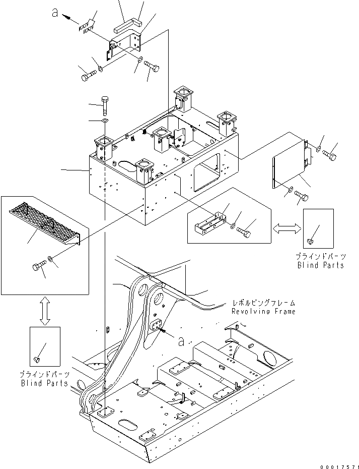 Схема запчастей Komatsu PC1250-7 - ЗАЩИТН. КРЫШКИ (КАБИНА КРЕПЛЕНИЕ) (ДЛЯ ВЫС. КАБИНА) КАБИНА ОПЕРАТОРА И СИСТЕМА УПРАВЛЕНИЯ