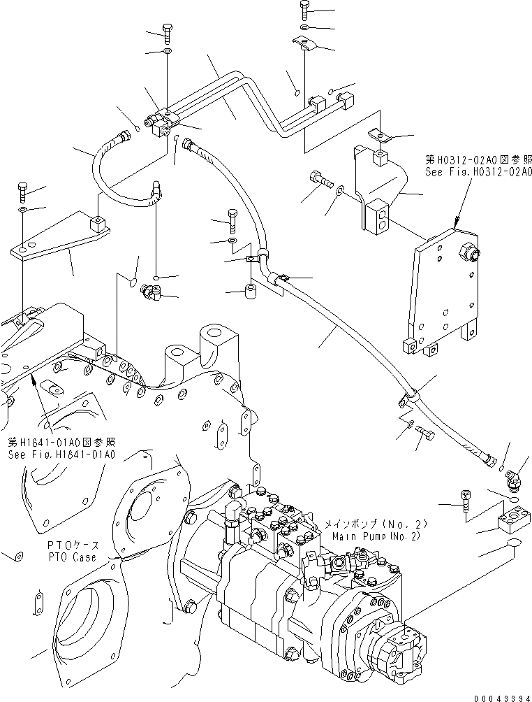 Схема запчастей Komatsu PC1250-8 - МЕХ-М ОТБОРА МОЩНОСТИ (МЕХ-М ОТБОРА МОЩН-ТИ ТРУБЫ) (DERIVERY ЛИНИИ)(№-) КОМПОНЕНТЫ ДВИГАТЕЛЯ