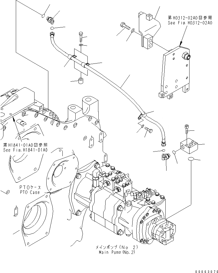 Схема запчастей Komatsu PC1250SP-8R - МЕХ-М ОТБОРА МОЩНОСТИ (МЕХ-М ОТБОРА МОЩН-ТИ ТРУБЫ) (DERIVERY ЛИНИИ) (+C СПЕЦ-Я.)(№-) КОМПОНЕНТЫ ДВИГАТЕЛЯ