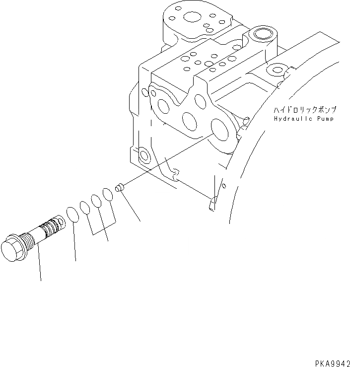 Схема запчастей Komatsu PC128UU-1 - ОСНОВН. НАСОС (7/)(№7-) ОСНОВН. КОМПОНЕНТЫ И РЕМКОМПЛЕКТЫ