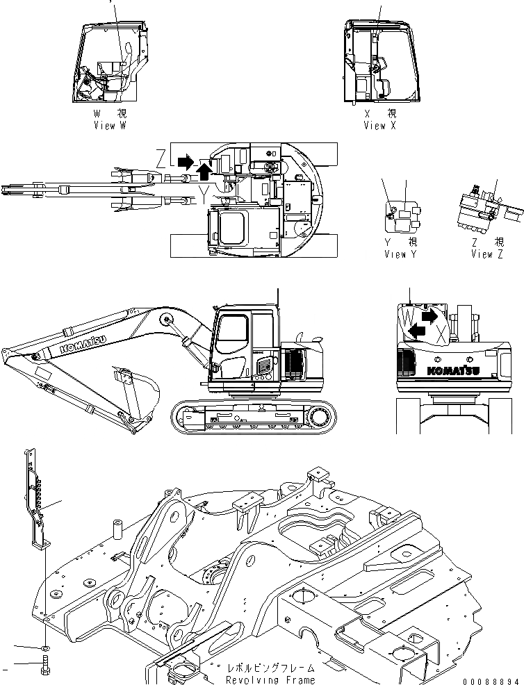 Схема запчастей Komatsu PC138US-8 - СОЕДИНЕНИЕ КЛАПАН (КОРПУС И ТАБЛИЧКИ) (ДЛЯ ISO-PATTERN) (КРОМЕ ЯПОН.)(№-) ГИДРАВЛИКА