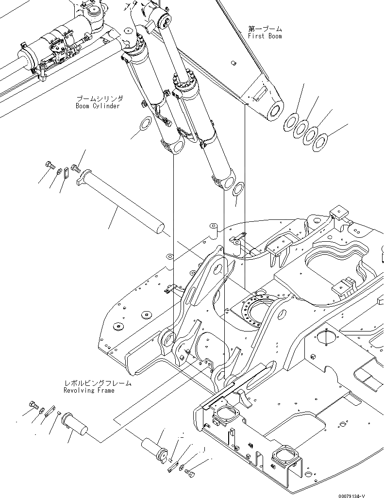 Схема запчастей Komatsu PC138US-8 - ПАЛЕЦ СТРЕЛЫ(KUK OFFSET СТРЕЛА СПЕЦ-Я.)(№-) ОСНОВНАЯ РАМА И ЕЕ ЧАСТИ