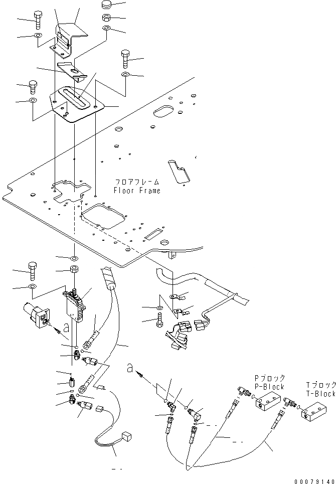 Схема запчастей Komatsu PC138US-8 - ОСНОВН. КОНСТРУКЦИЯ (OFFSET УПРАВЛ-Е)(№-) КАБИНА ОПЕРАТОРА И СИСТЕМА УПРАВЛЕНИЯ