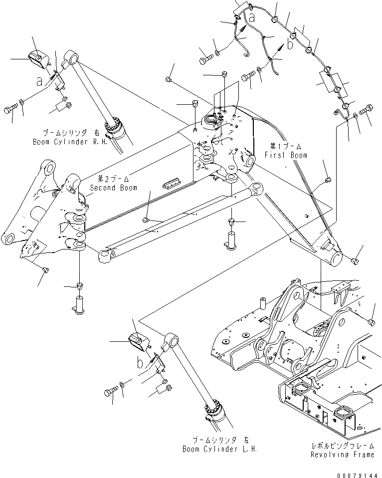 Схема запчастей Komatsu PC138US-8 - СТРЕЛА (РАБОЧ. ОСВЕЩЕНИЕ И ЭЛЕКТРОПРОВОДКА) (KUK OFFSET СТРЕЛА СПЕЦ-Я.)(№-) РАБОЧЕЕ ОБОРУДОВАНИЕ