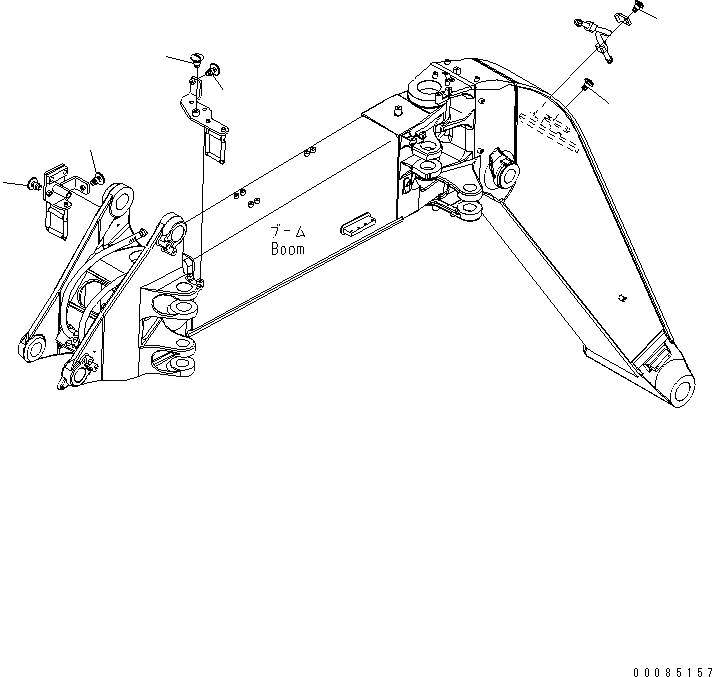 Схема запчастей Komatsu PC138US-8 - СТРЕЛА (ЗАГЛУШКА) (ДЛЯ -ATTCHMENT И ДВОЙН. OFFSET СТРЕЛА СПЕЦ-Я. СТУПЕНИ)(№7-) РАБОЧЕЕ ОБОРУДОВАНИЕ