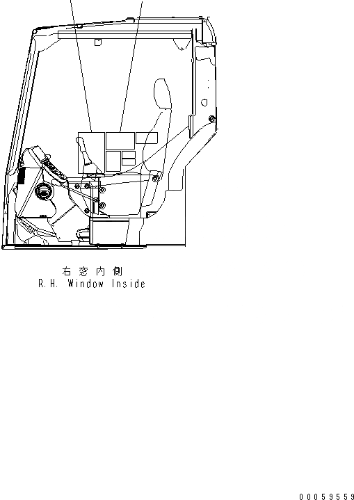 Схема запчастей Komatsu PC138US-8 - ПЛАСТИНА (ГРУЗОПОДЪЕМНОСТЬ) (KUK OFFSET СТРЕЛА СПЕЦ-Я.)(№-) МАРКИРОВКА