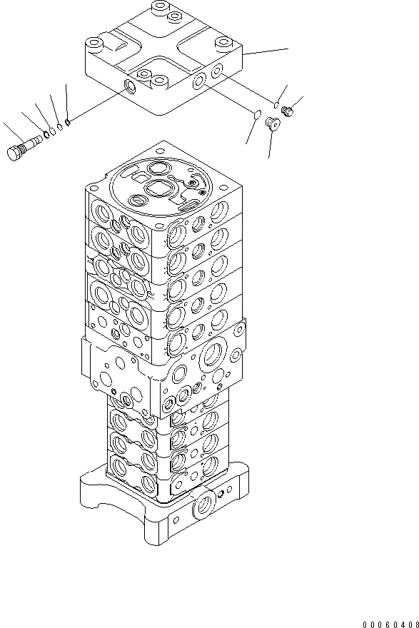 Схема запчастей Komatsu PC138US-8 - ОСНОВН. КЛАПАН (ОТВАЛ И KUK OFFSET СТРЕЛА СПЕЦ-Я.) (/)(№-) ОСНОВН. КОМПОНЕНТЫ И РЕМКОМПЛЕКТЫ