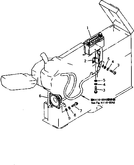 Схема запчастей Komatsu PC150-5 - AM РАДИО И ГРОМКОГОВОРИТ. (ДЛЯ WRIST УПРАВЛ-Е) (КРОМЕ ЯПОН.)(№899-) КАБИНА ОПЕРАТОРА И СИСТЕМА УПРАВЛЕНИЯ