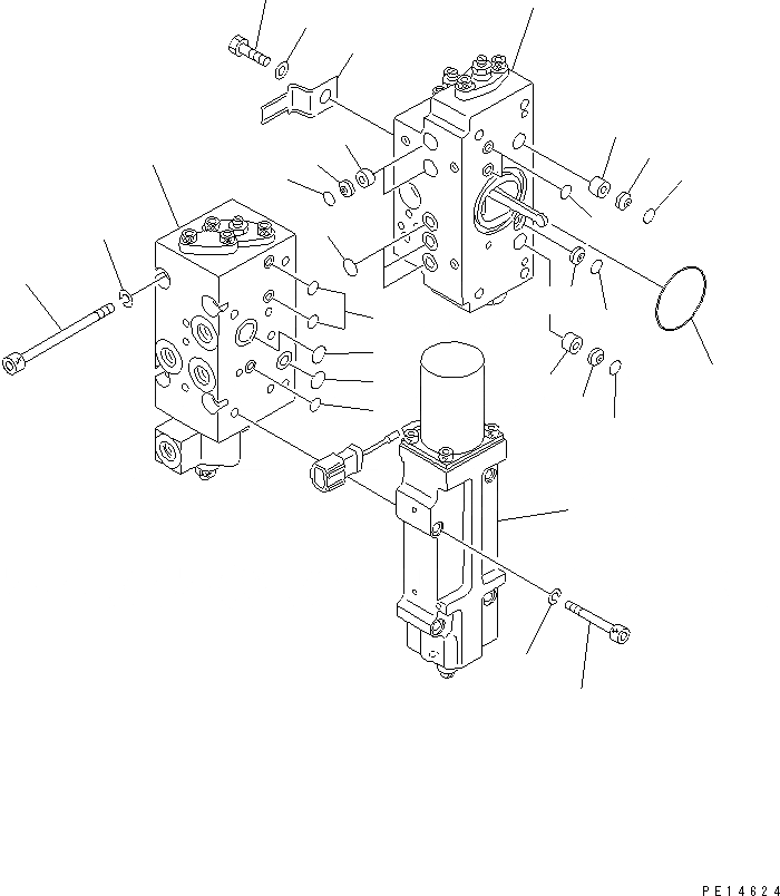 Схема запчастей Komatsu PC150-5 - ОСНОВН. НАСОС (7/) ОСНОВН. КОМПОНЕНТЫ И РЕМКОМПЛЕКТЫ