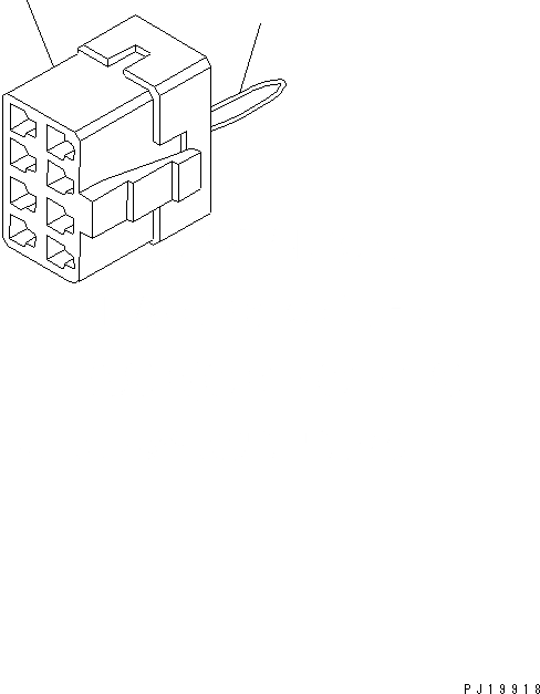 Схема запчастей Komatsu PC150-6K - ПЕРЕКЛЮЧАТЕЛЬ (КОННЕКТОР ВЫБОРА МОДЕЛИ) КАБИНА ОПЕРАТОРА И СИСТЕМА УПРАВЛЕНИЯ