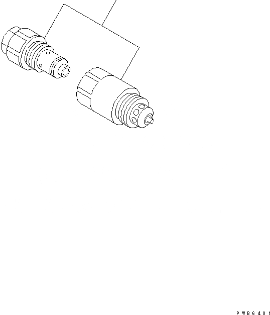 Схема запчастей Komatsu PC158US-2 - RELIF КЛАПАН (7KG) ГИДРАВЛИКА