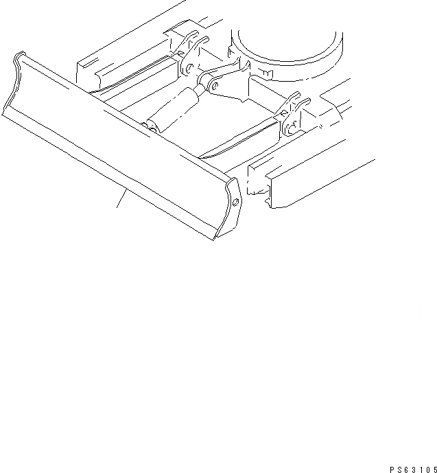 Схема запчастей Komatsu PC15FR-1 - ОТВАЛ ЧАСТИ BOOK