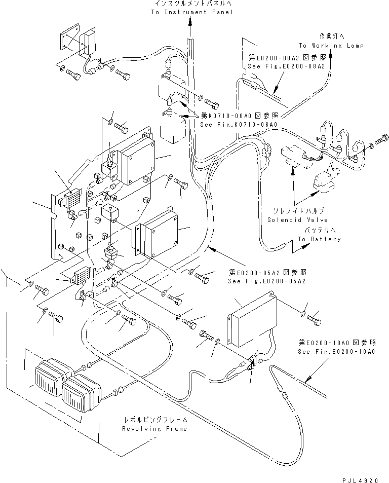 Схема запчастей Komatsu PC1600-1 - КОНТРОЛЛЕР (С -POSITION АВТОМАТИЧ. COMPENSATION) (ДЛЯ LODER) ЭЛЕКТРИКА