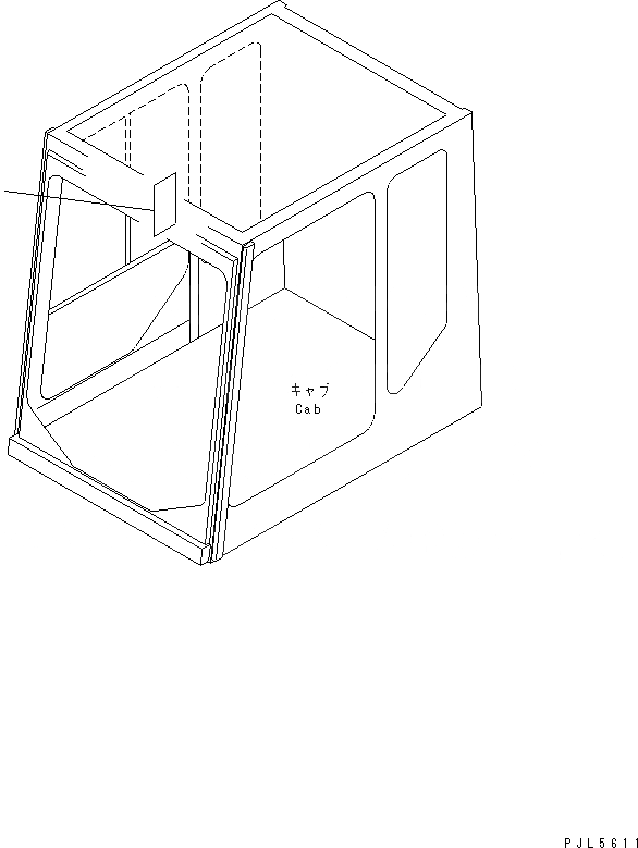 Схема запчастей Komatsu PC1600-1 - МАРКИРОВКА (SHIFT PATTERN) (ИСПАНИЯ) (ДЛЯ ПОГРУЗ.)(№89-) МАРКИРОВКА