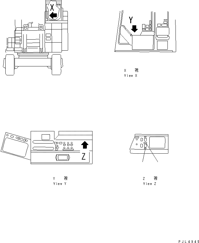 Схема запчастей Komatsu PC1600-1 - ПЛАСТИНЫ (АВТОМАТИЧ. DECEL) (АНГЛ.) МАРКИРОВКА