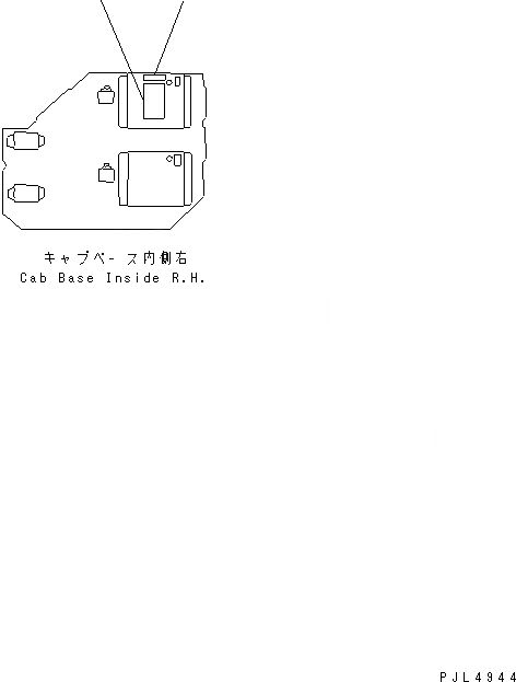 Схема запчастей Komatsu PC1600-1-A - ПЛАСТИНЫ (JAPAN) МАРКИРОВКА