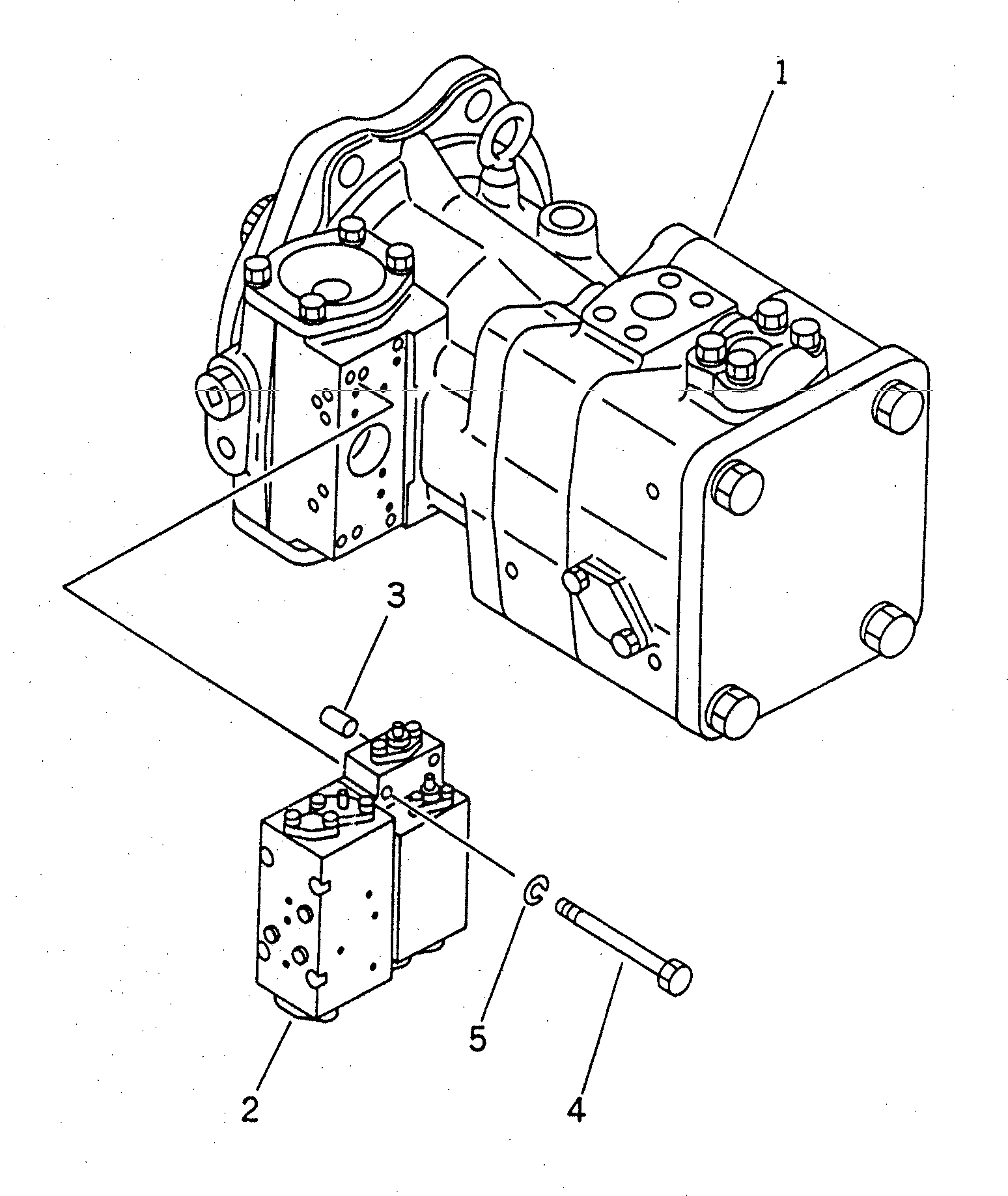 Схема запчастей Komatsu PC1600-1-A - ОСНОВН. НАСОС (/7) (ПОВОРОТН. НАСОС) ОСНОВН. КОМПОНЕНТЫ И РЕМКОМПЛЕКТЫ