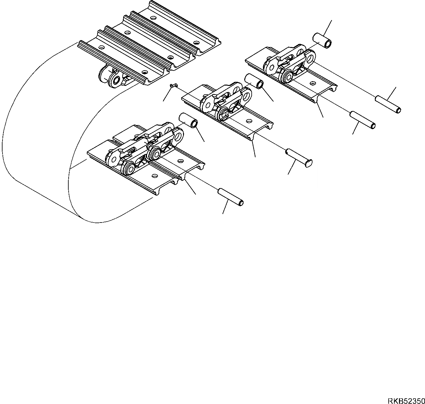 Схема запчастей Komatsu PC16R-3 - ОПОРНЫЙ КАТОК (STEEL SHOE) НИЖН.CARRIAGE