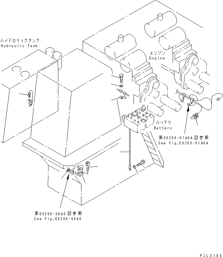 Схема запчастей Komatsu PC1800-6 - ЭЛЕКТРИКА (ДАТЧИК)(№-) ЭЛЕКТРИКА