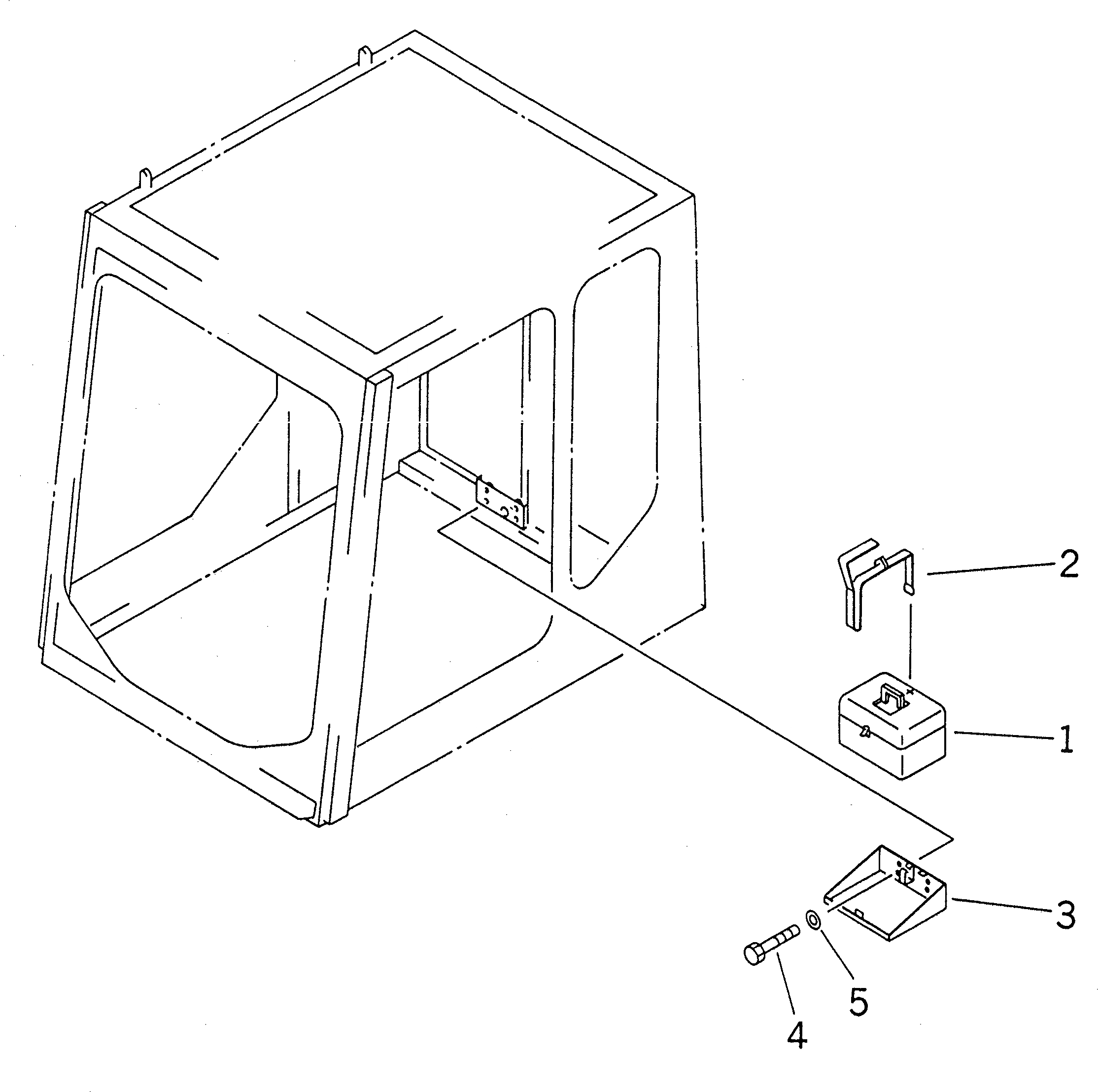 Схема запчастей Komatsu PC1800-6 - АПТЕЧКА(№-) КАБИНА ОПЕРАТОРА И СИСТЕМА УПРАВЛЕНИЯ