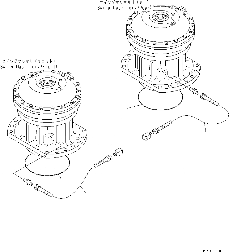 Схема запчастей Komatsu PC1800-6 - ХОЛОДН. КОМПЛЕКТ (УПЛОТНЕНИЕ¤/) (-C СПЕЦ-Я)(№-) РАЗНОЕ