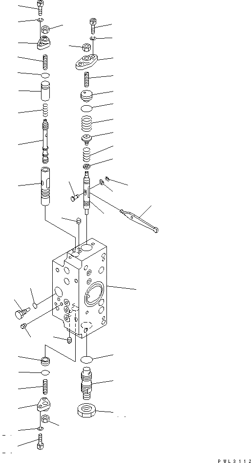 Схема запчастей Komatsu PC1800-6-M1 - ОСНОВН. НАСОС (8/) (С КЛАПАНОМ TVC)(№-) ОСНОВН. КОМПОНЕНТЫ И РЕМКОМПЛЕКТЫ