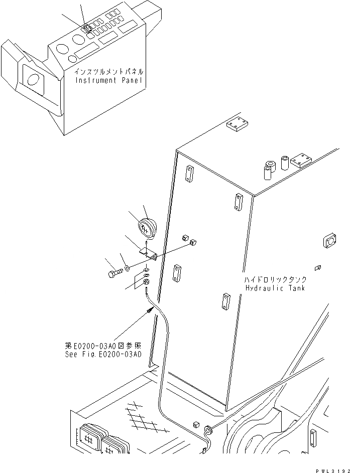 Схема запчастей Komatsu PC1800-6 - ПРОТИВОТУМАНН. ФАРЫ(№-) ЭЛЕКТРИКА