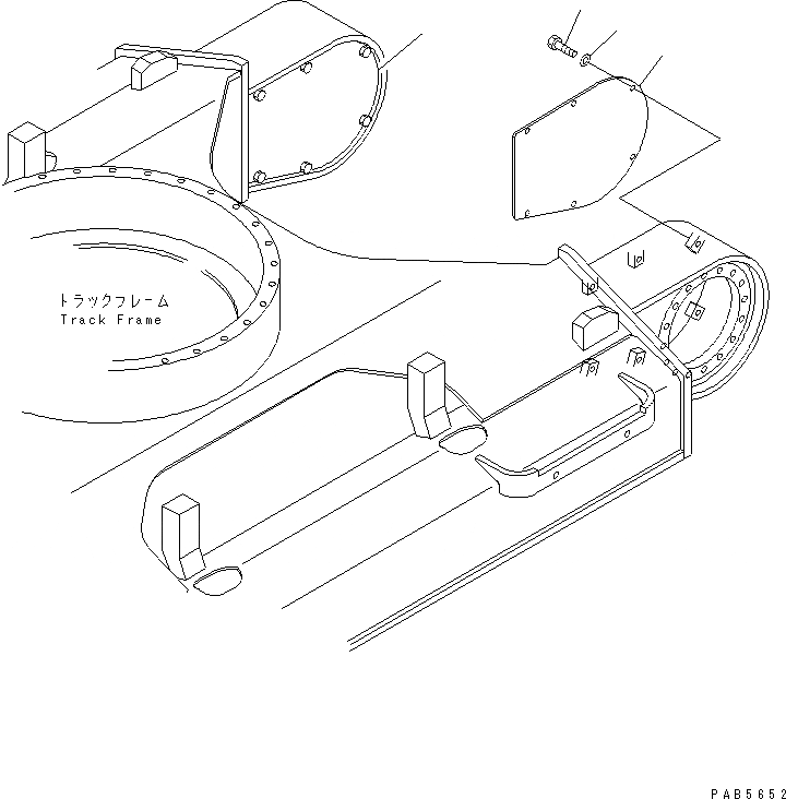 Схема запчастей Komatsu PC180LC-6K - МОТОР ХОДА COVER НИЖНЯЯ ГИДРОЛИНИЯ И ЛИНИЯ ХОДА